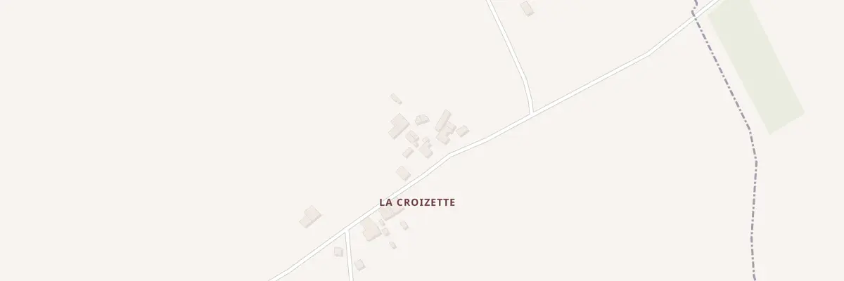 Plan du 5245 La Crouzette à Champagné-Saint-Hilaire