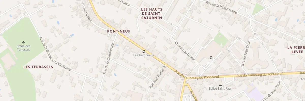 Plan du 143 Rue du Fg du Pont Neuf à Poitiers