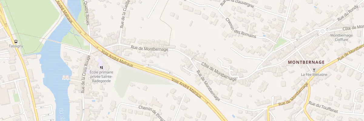 Plan du 50 Rue de Montbernage à Poitiers