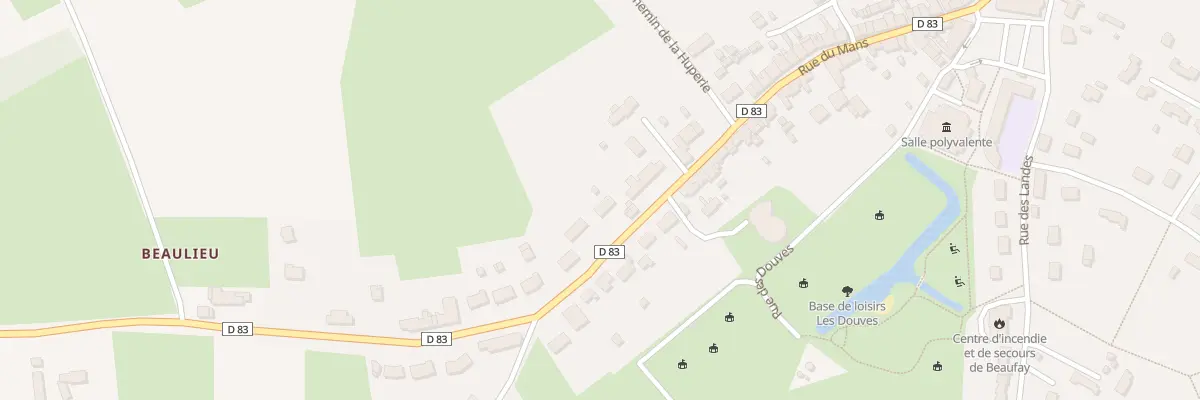 Plan du 62 Rue du Mans à Beaufay