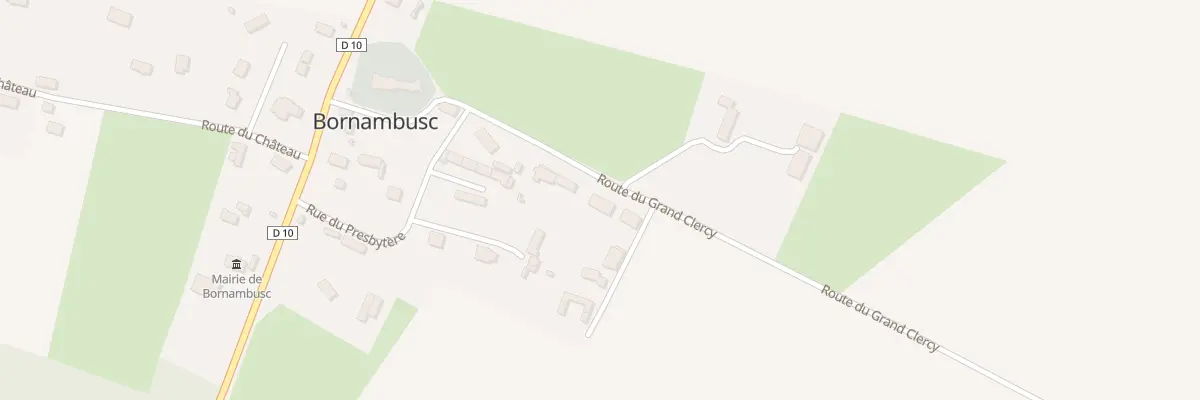Plan du 248 Rte du Grand Clercy à Bornambusc