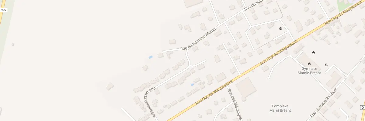 Plan du 39 Rue de la Renardiere à Goderville