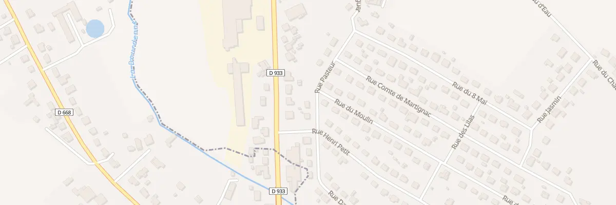 Plan du 3 Rue Pasteur à Saint-Pardoux-Isaac