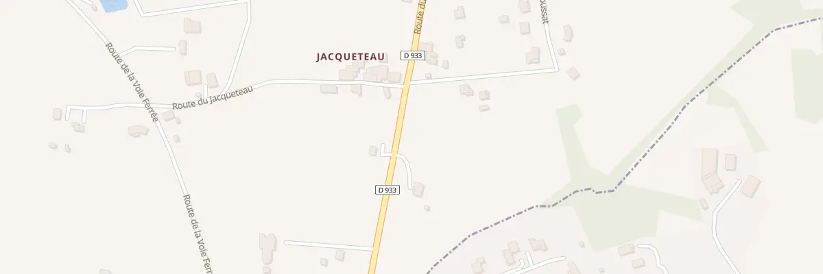 Plan du 208 Rte du Périgord à Roumagne