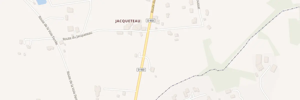 Plan du 208 Rte du Périgord à Roumagne