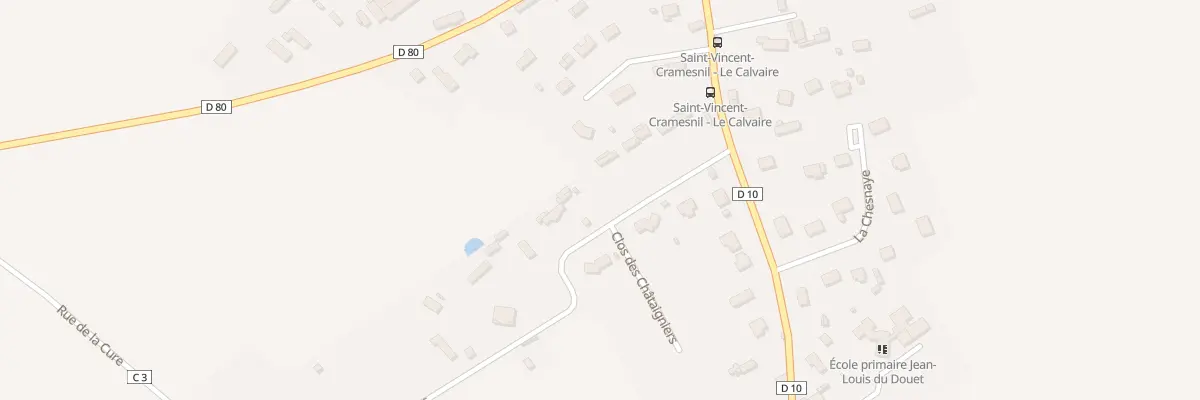 Plan du 106 Rue des Châtaigniers à Saint-Vincent-Cramesnil