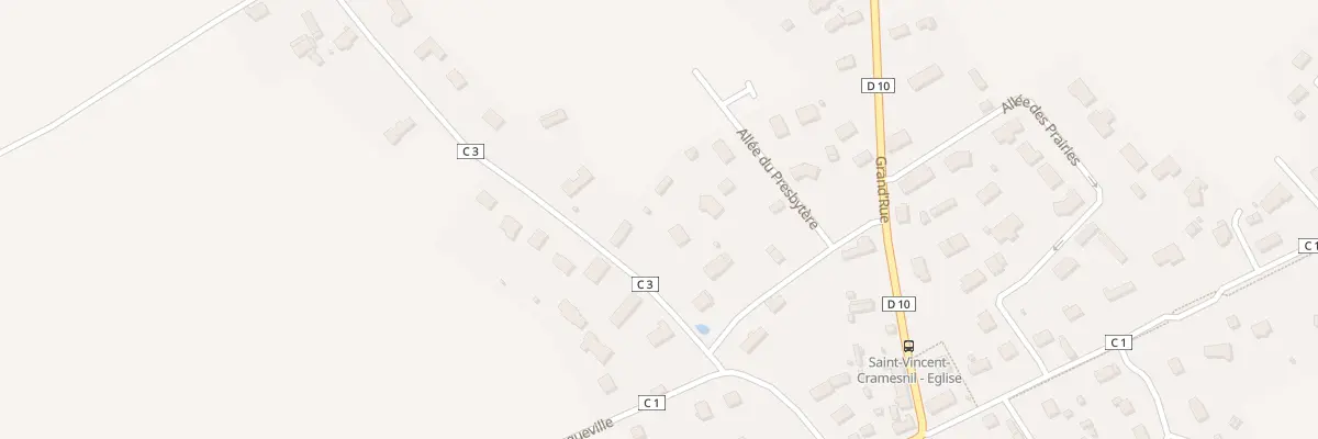 Plan du 88 Rue de la Cure à Saint-Vincent-Cramesnil