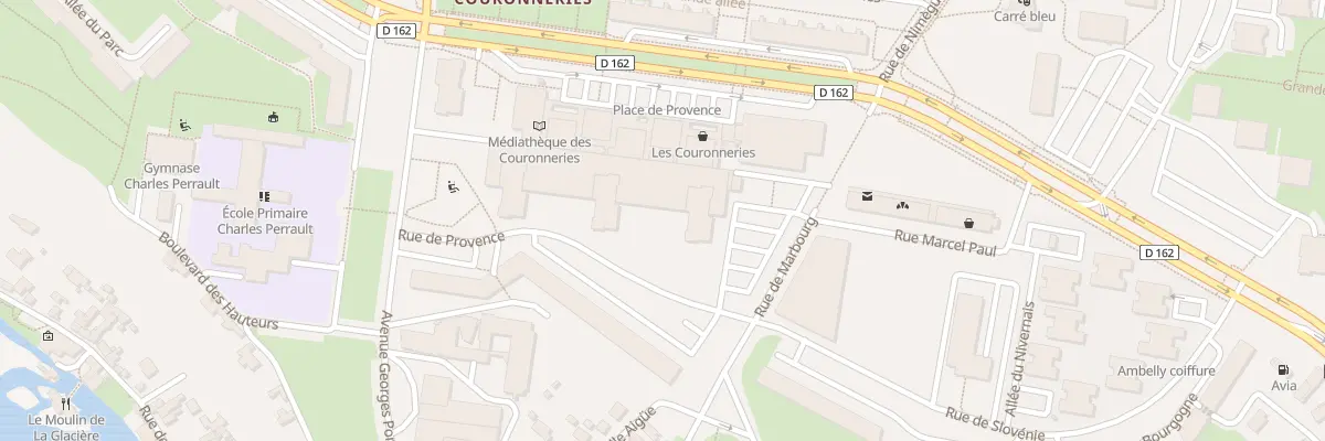 Plan du 5 Rue de Provence à Poitiers