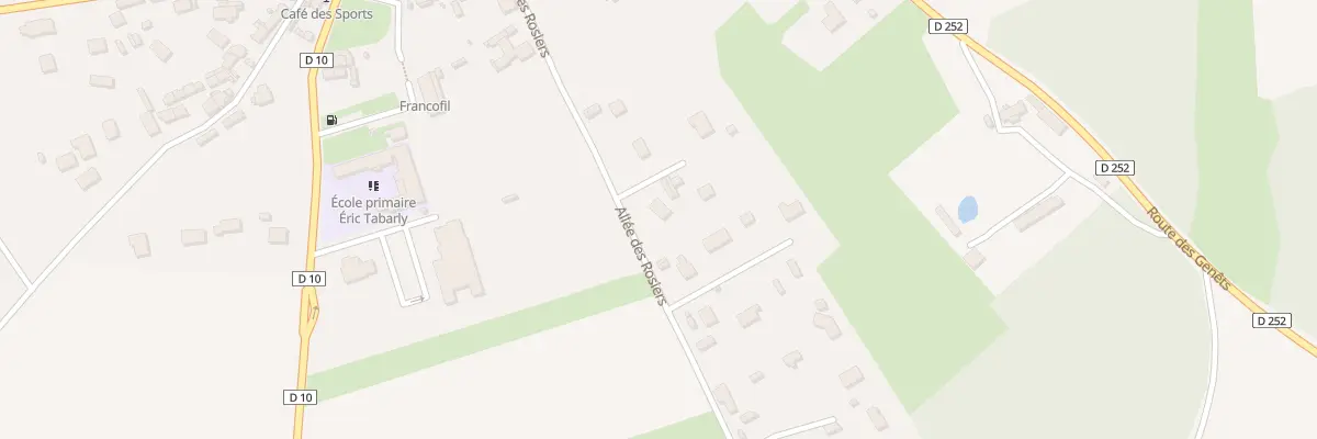 Plan du 215 All des Rosiers à Manneville-la-Goupil