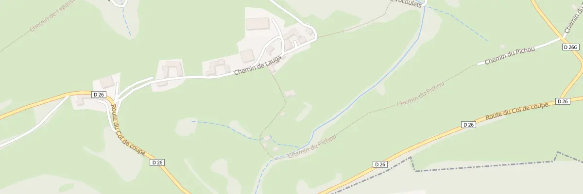 Plan du 5059 Lauga à Labastide
