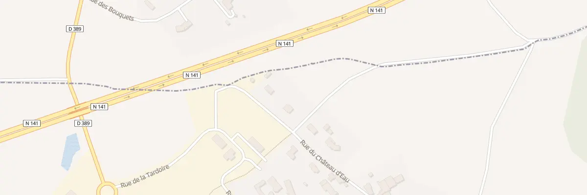 Plan du 14 Rue du Souvenir à La Rochefoucauld-en-Angoumois