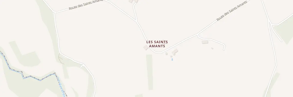 Plan du 22A Saints Amants Sud à Saint-Julien-Innocence-Eulalie