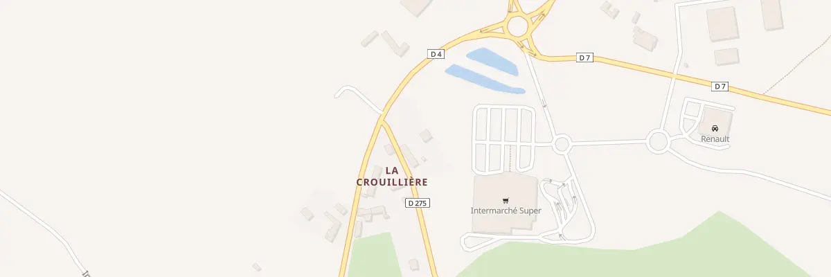Plan du 121 La Crouilliere à Saint-Julien-sur-Sarthe