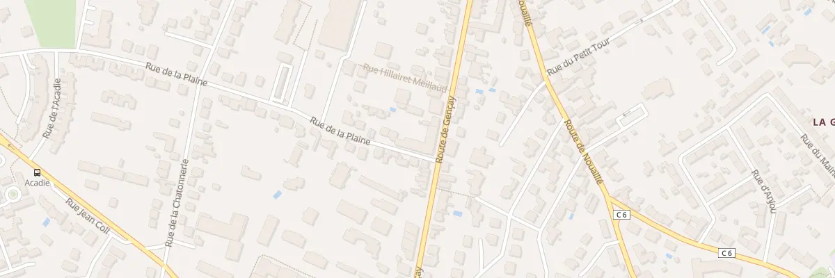 Plan du 40B Rte de Gencay à Poitiers