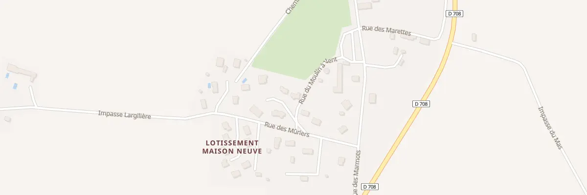 Plan du 44J Le Bourg à Bertric-Burée