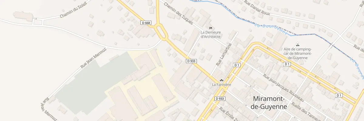 Plan du 127 Av de Paris à Miramont-de-Guyenne