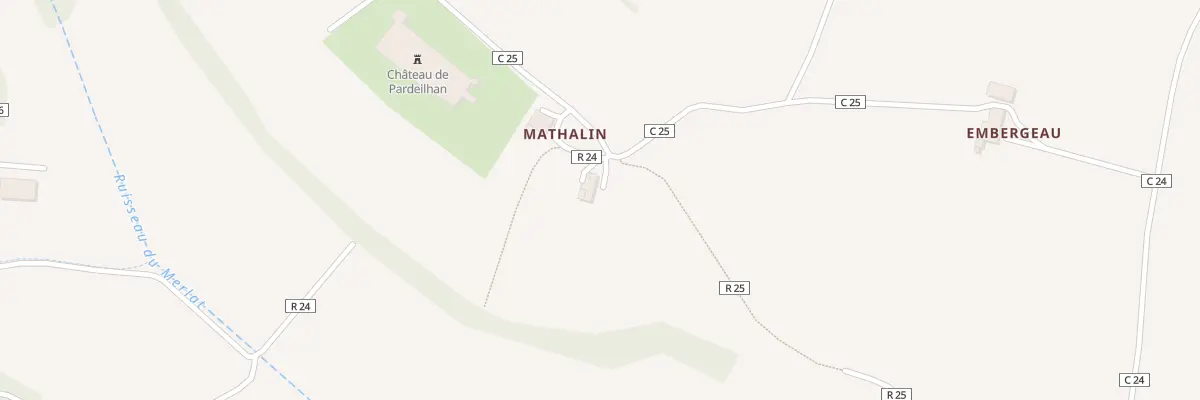 Plan du 5206 Mathalin à Beaucaire