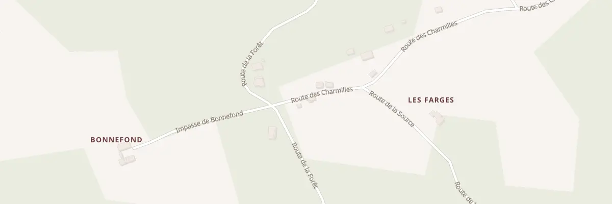 Plan du 22A Les Farges à Siorac-de-Ribérac