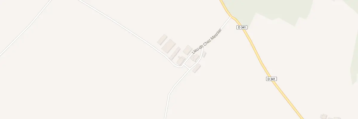 Plan du 2 Chez Mesnier à Chassiecq
