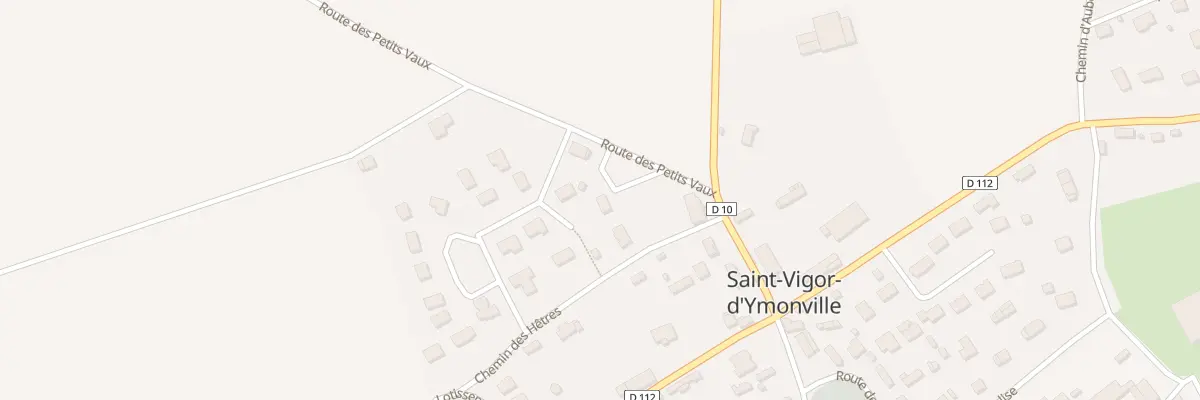 Plan du 14 Rue Jules Leclerc à Saint-Vigor-d’Ymonville