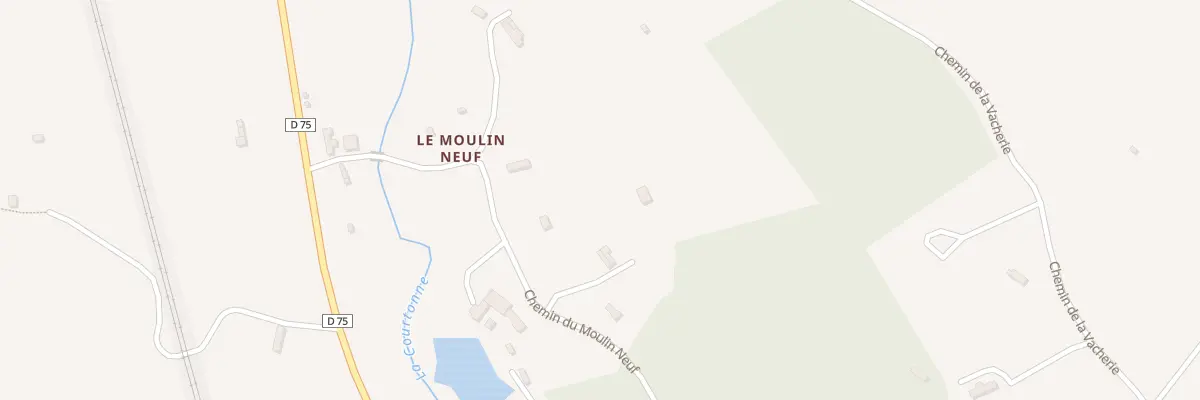 Plan du 5 Che du Moulin Neuf à Courtonne-les-Deux-Églises