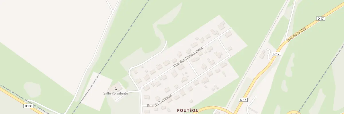 Plan du 17 Rue des Bandouliers à Avezac-Prat-Lahitte