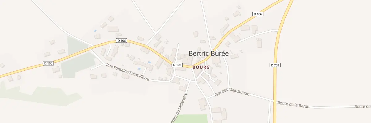 Plan du 20 Le Bourg à Bertric-Burée
