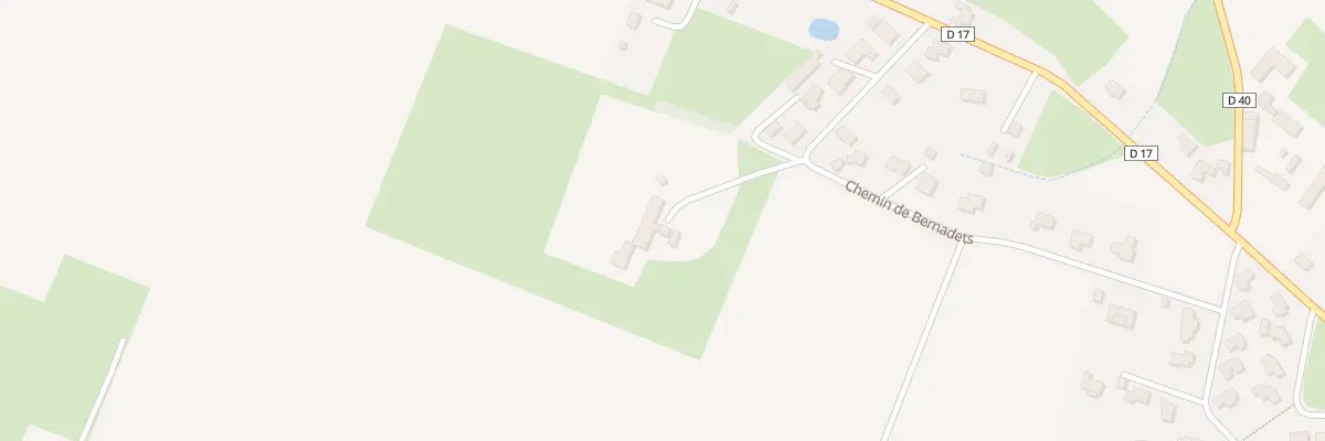 Plan du 12 Lot Gratiannats à Trie-sur-Baïse
