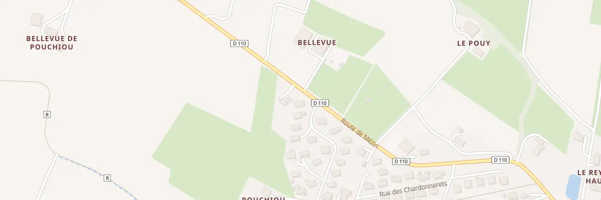 Plan du 54 Rue de la Selisse à Condom