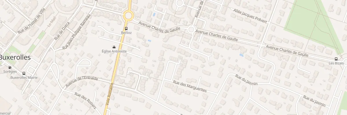 Plan du 31 Rue des Marguerites à Buxerolles