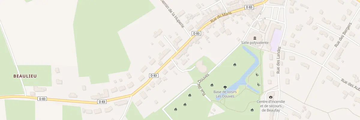 Plan du 45 Rue du Mans à Beaufay