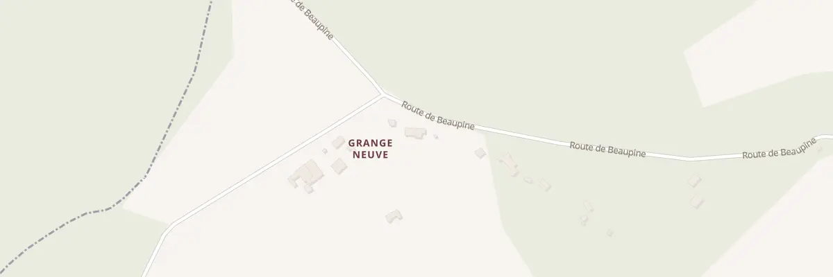 Plan du 1071 Rte de Beaupine à Cherval