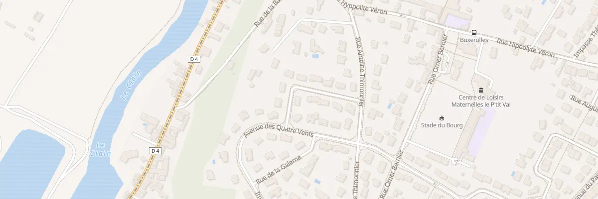 Plan du 9 Rue de l’Aquilon à Buxerolles