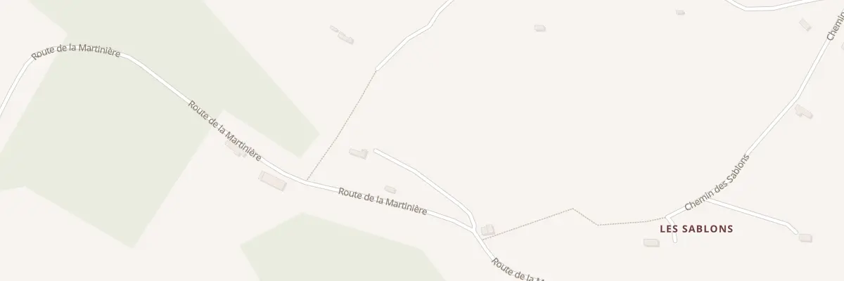 Plan du 2 Rte de la Martinière à Cordebugle