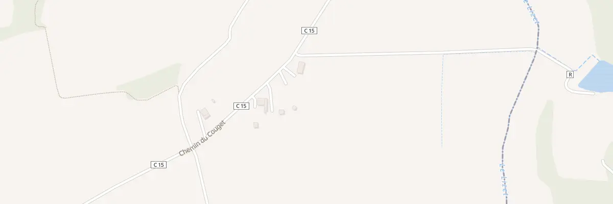 Plan de A Empetre à Montesquiou