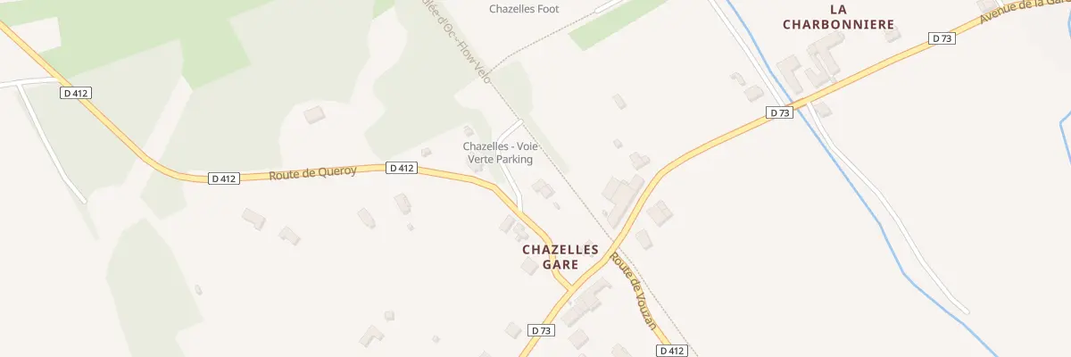 Plan du 1 Rte du Queroy à Chazelles