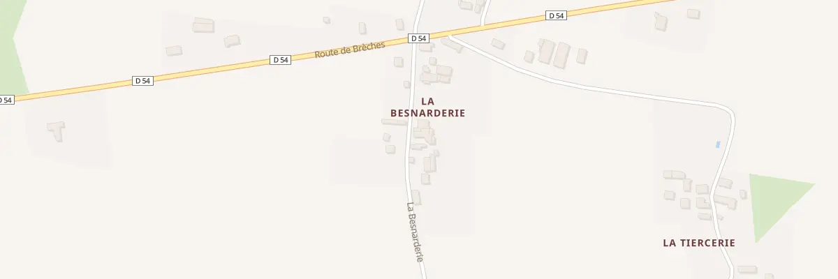 Plan du 182 La Besnarderie à Couesmes