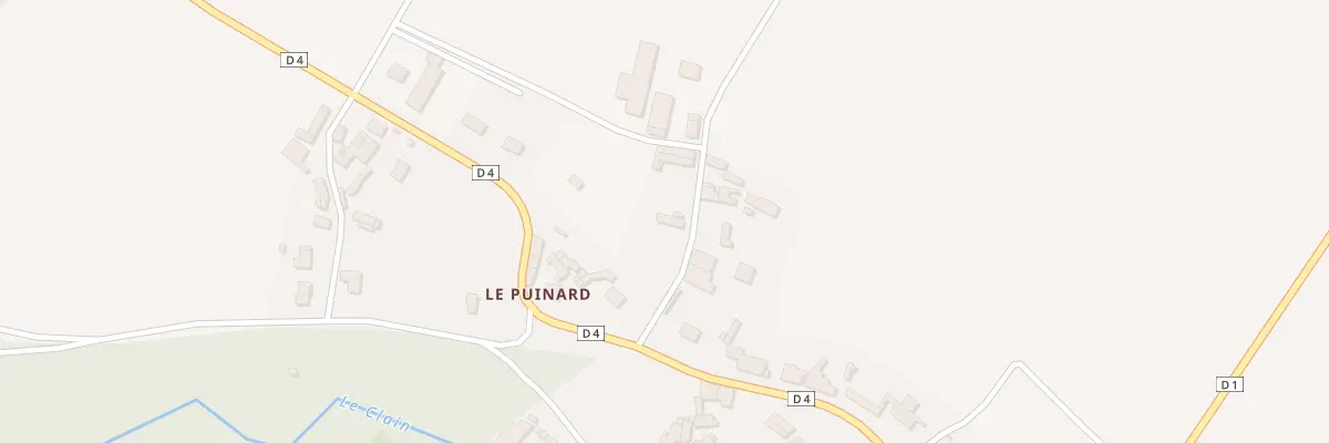 Plan du 5418F Le Puinard à Sommières-du-Clain