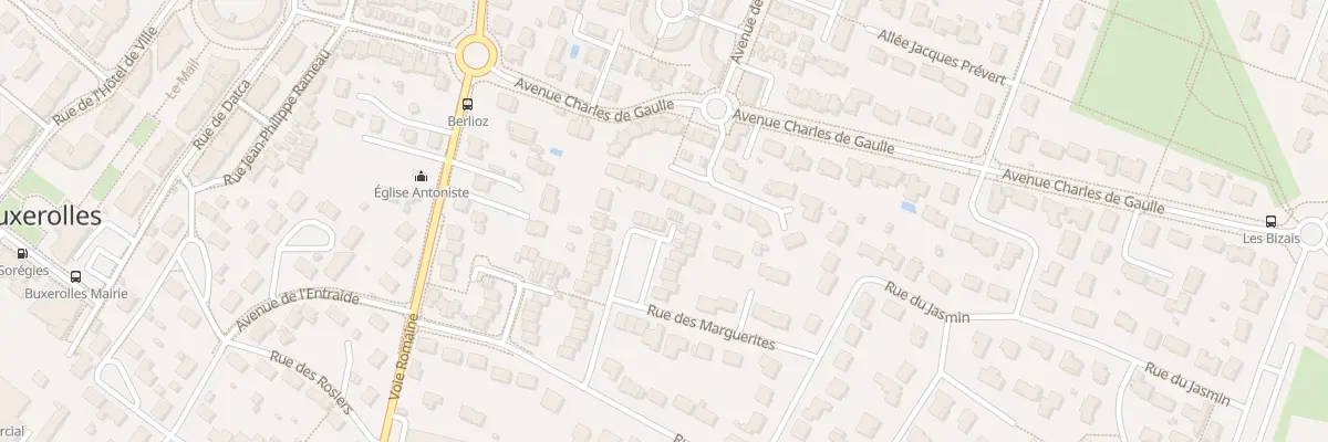Plan du 35 Rue des Marguerites à Buxerolles