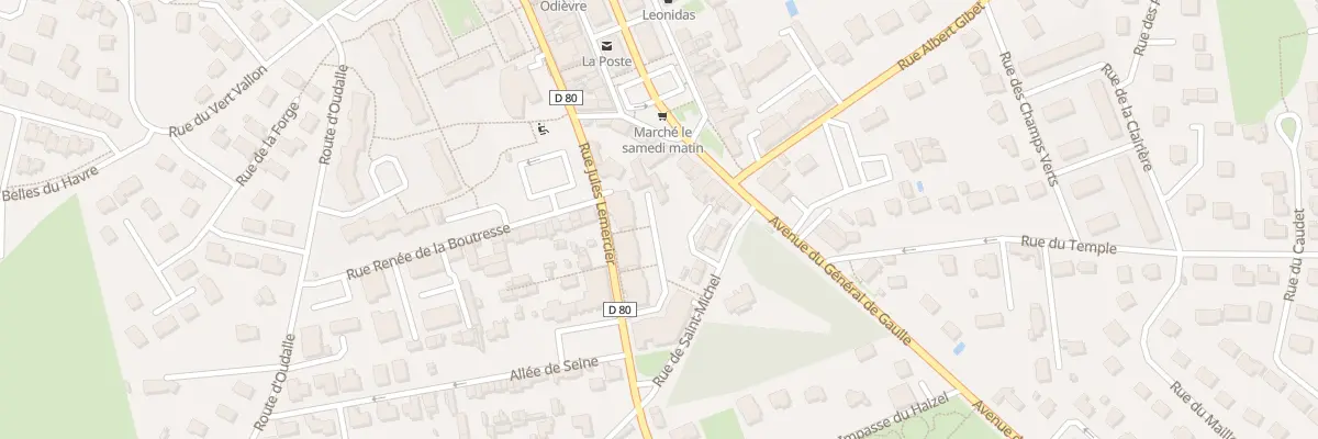 Plan du 4 Rue Jules Lemercier à Saint-Romain-de-Colbosc
