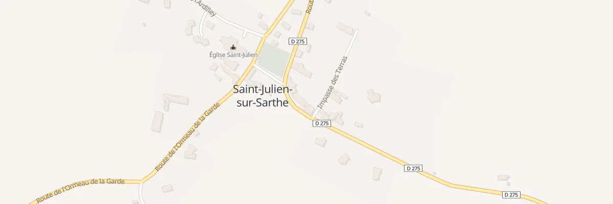 Plan du 31 Rte de Vidai à Saint-Julien-sur-Sarthe