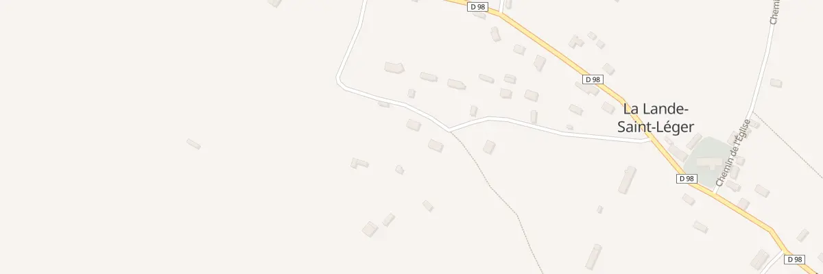 Plan du 210 Rte du Clos Benard à La Lande-Saint-Léger