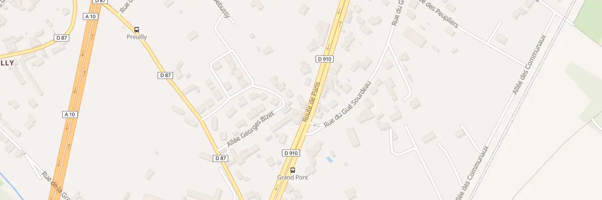 Plan du 33 Rte de Paris à Chasseneuil-du-Poitou