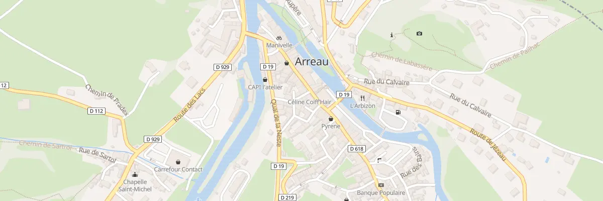 Plan du 7B Rue Bie de Barat à Arreau