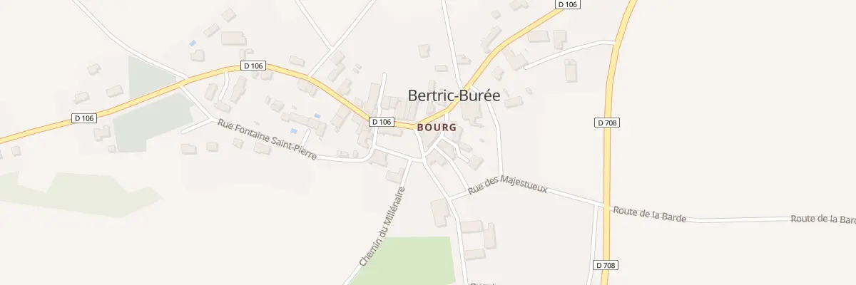 Plan du 38 Le Bourg à Bertric-Burée