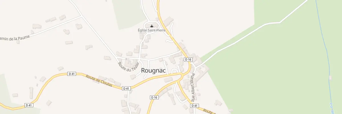 Plan du 35 Imp du Texier Au Bourg à Rougnac