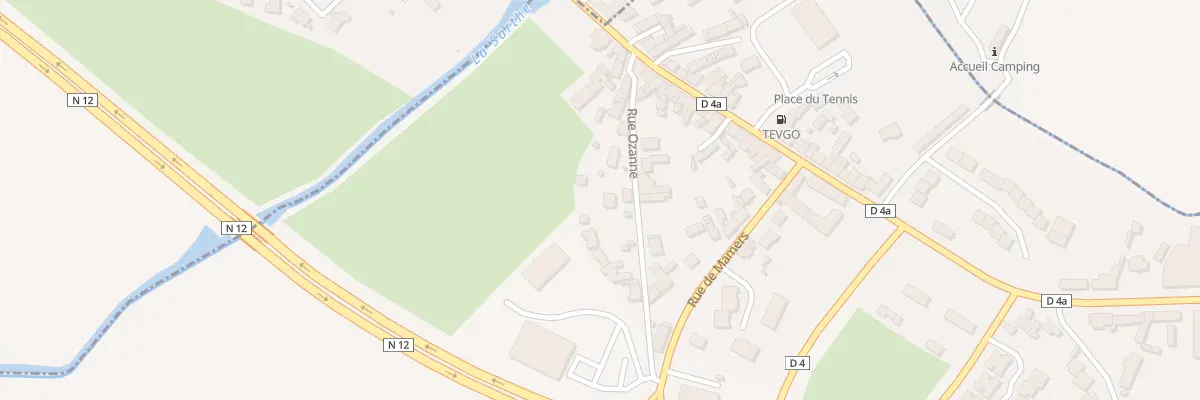 Plan du 11 Rue Ozanne à Saint-Julien-sur-Sarthe