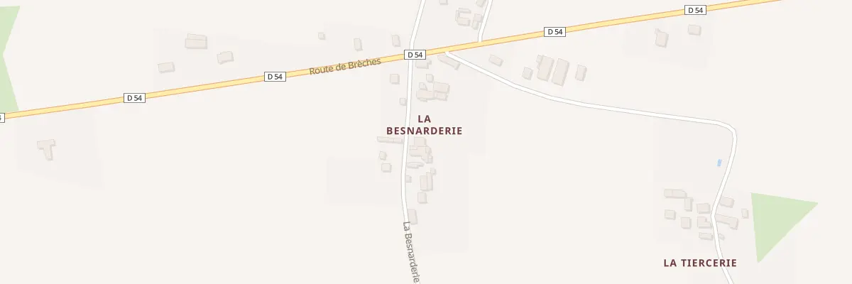 Plan du 182A La Besnarderie à Couesmes