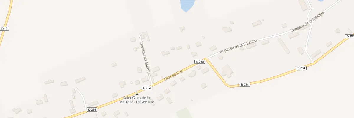 Plan du 1260 Grande Rue à Saint-Gilles-de-la-Neuville