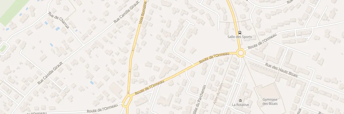 Plan du 5 Rue des Vignes à Buxerolles